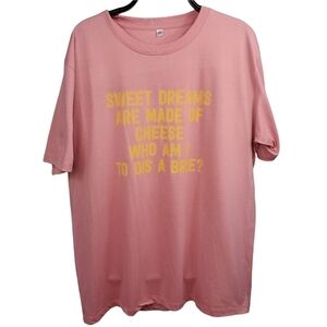 Sweet Dreams are Made of Cheese Funny Tee Shirt